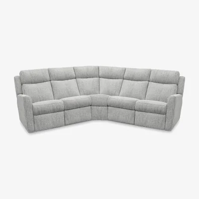 Furniture Village G Plan - Wren Large Fabric Corner Sofa - Libby Cloud