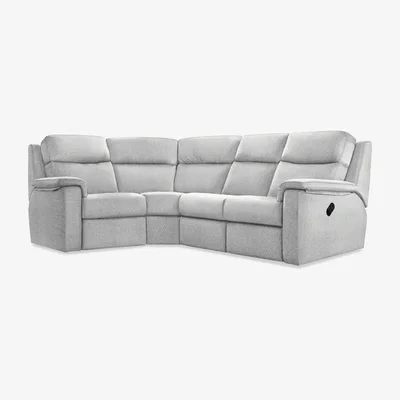 Furniture Village G Plan - Thornbury Fabric Manual Recliner Left Hand Facing Corner Sofa - Swift Cygnet