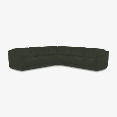 Furniture Village Monarch Large Fabric Corner Sofa - Manhattan Pine
