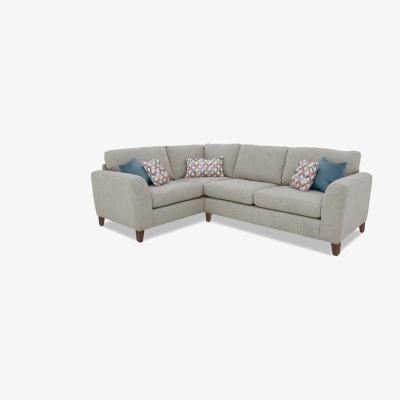 Furniture Village Pippa Fabric Small Left Hand Facing Corner Sofa - Dijon Tutti Wd Ft