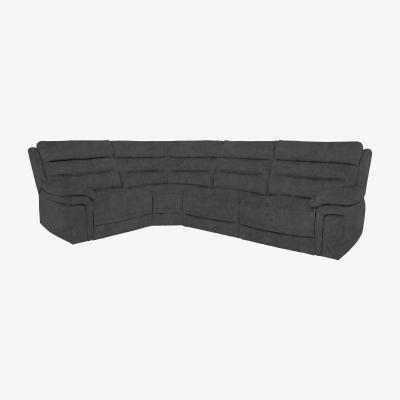 Furniture Village Berlin Modular Fabric Corner Sofa - Dark Grey