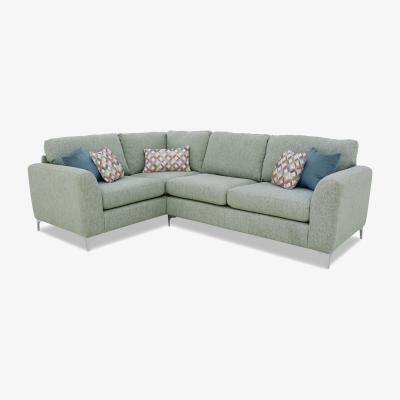 Furniture Village Pippa Fabric Small Left Hand Facing Corner Sofa - Eau Tutti Ch Ft