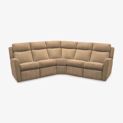 Furniture Village G Plan - Wren Large Fabric Corner Sofa - Boucle Cocoa