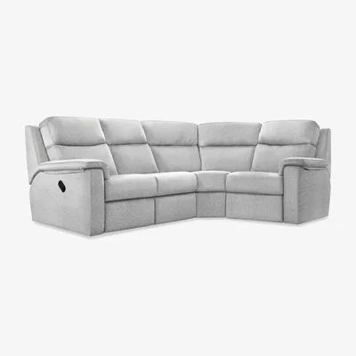 Furniture Village G Plan - Thornbury Fabric Manual Recliner Right Hand Facing Corner Sofa - Swift Cygnet