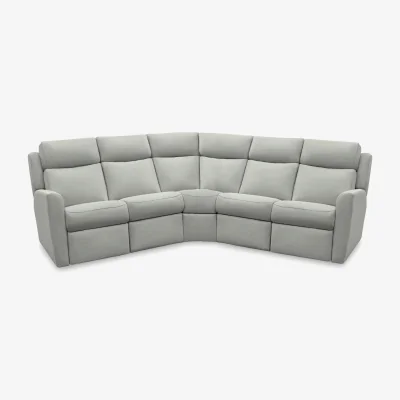 Furniture Village G Plan - Wren Large Fabric Corner Sofa - Stingray Charcoal