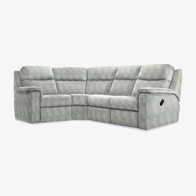Furniture Village G Plan - Thornbury Fabric Manual Recliner Left Hand Facing Corner Sofa - Faro Sky