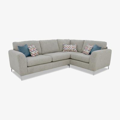 Furniture Village Pippa Fabric Small Right Hand Facing Corner Sofa - Dijon Tutti Ch Ft