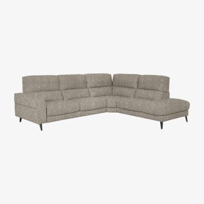 Furniture Village Axel Fabric Right Hand Facing Chaise End Sofa - Biscuit