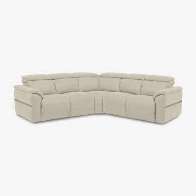 Furniture Village Dolomite Large Leather Corner Sofa