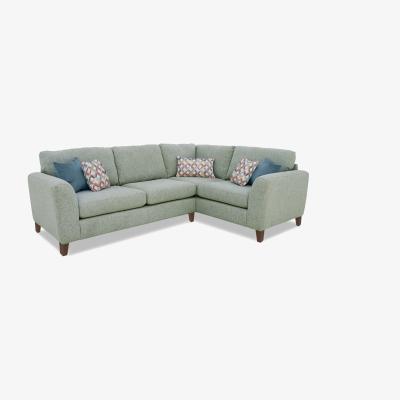 Furniture Village Pippa Fabric Small Right Hand Facing Corner Sofa - Eau Tutti Wd Ft