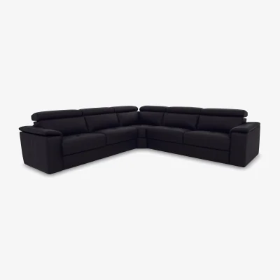 Furniture Village Nicoletti - Canto Large Leather Corner Sofa - Sofas and Armchairs - In Time for Christmas