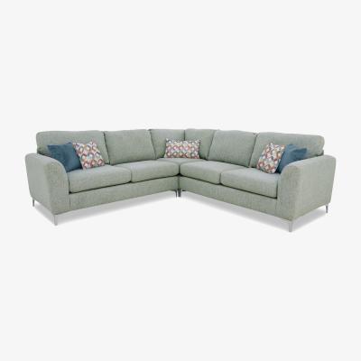 Furniture Village Pippa Fabric Large Corner Sofa - Eau Tutti Ch Ft