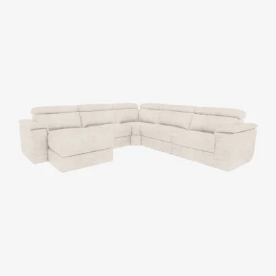 Furniture Village Nicoletti - Davide Large Fabric Left Hand Facing Corner Sofa with Chaise End