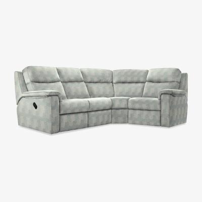 Furniture Village G Plan - Thornbury Fabric Manual Recliner Right Hand Facing Corner Sofa - Faro Sky