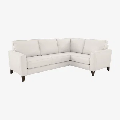 Furniture Village Brondby Small Leather Corner Sofa- World of Leather