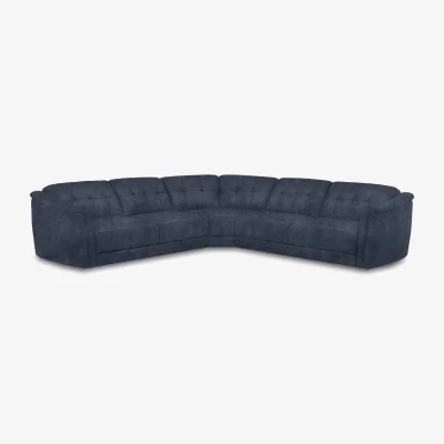 Furniture Village Monarch Large Fabric Corner Sofa - Hudson Ocean