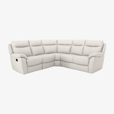 Furniture Village Snug Leather Corner Sofa- World of Leather