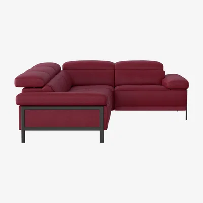 Furniture Village Nicoletti - Theron Leather Corner Sofa