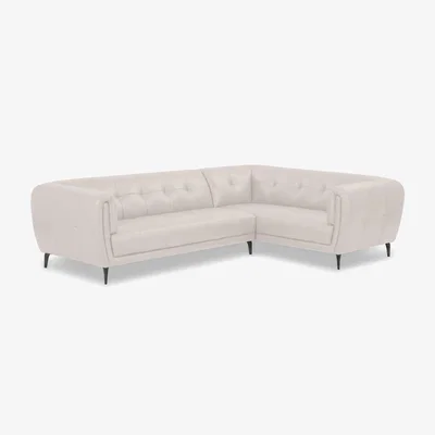 Furniture Village Sienna Leather Right Hand Facing Corner Sofa
