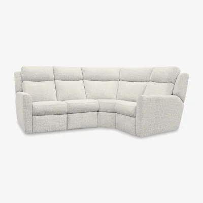 Furniture Village G Plan - Wren Small Fabric Corner Sofa - Waffle Taupe