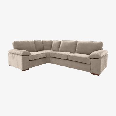 Furniture Village Home Small Fabric Corner Sofa - Grey