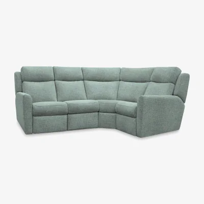 Furniture Village G Plan - Wren Small Fabric Corner Sofa - Dapple Kingfisher
