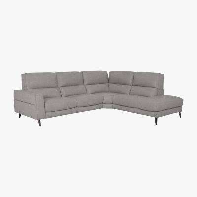 Furniture Village Axel Fabric Right Hand Facing Chaise End Sofa - Pewter