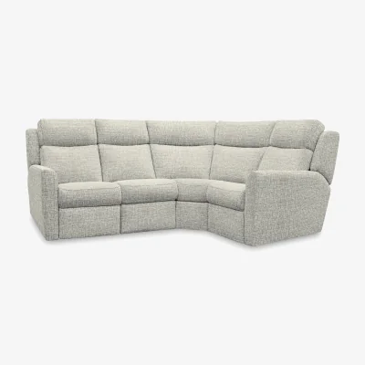 Furniture Village G Plan - Wren Small Fabric Corner Sofa - Waffle Smoke