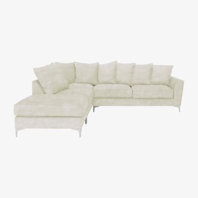 Furniture Village Legend Pillow Back Fabric Corner Sofa