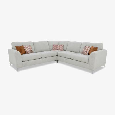 Furniture Village Pippa Fabric Large Corner Sofa - Maestro Spice