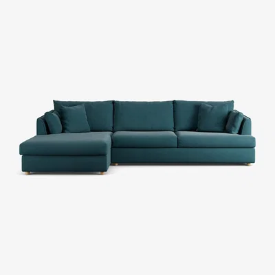 Habitat Habitat Holmfirth Left Hand Corner Sofa - Teal