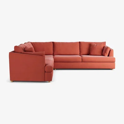Habitat Habitat Holmfirth Reversible Corner Sofa - Papaya