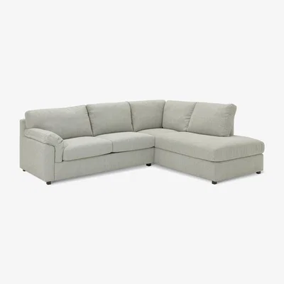 Habitat Habitat Florence Fabric Right Hand Corner Chaise Sofa- Cream