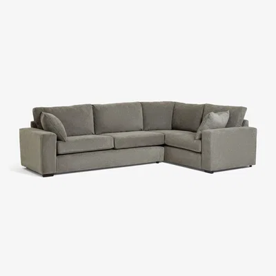 Habitat Habitat Elmdon Fabric Right Hand Corner Sofa - Grey