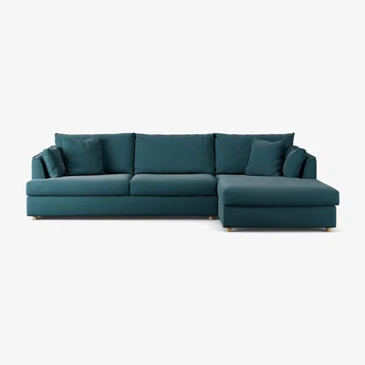 Habitat Habitat Holmfirth Right Hand Corner Sofa - Teal