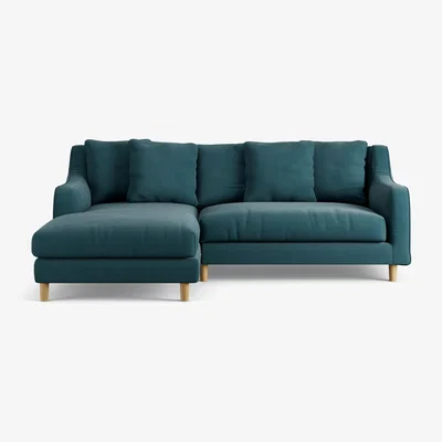 Habitat Habitat Swift Left Hand Corner Sofa - Ash - Leg