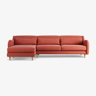 Habitat Habitat Turnmill Left Hand Corner Sofa - Papaya