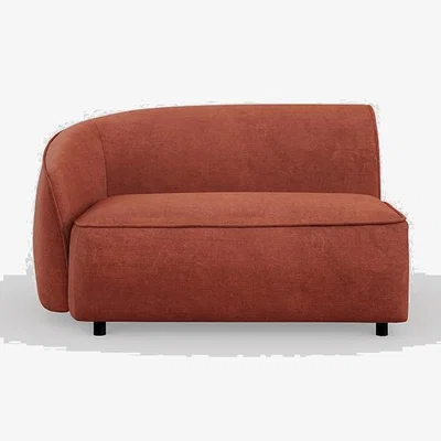Heal's Heal's Aurelie Large Corner Module LHF Smart Luxe Velvet Tawny