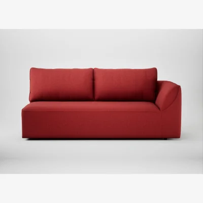 Heal's Heal's Morven Right Hand Facing 3 Seater Unit Melton Wool Red Oxide