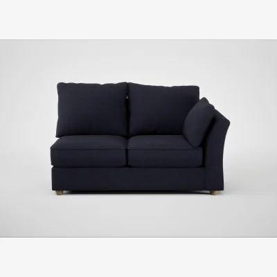 Heal's Heal's Tailor Medium Right Hand Facing Corner Unit Boucle Indigo Natural Feet