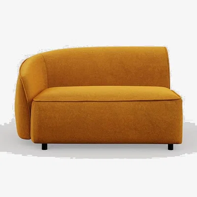Heal's Heal's Aurelie Large Corner Module LHF Smart Luxe Velvet Cognac