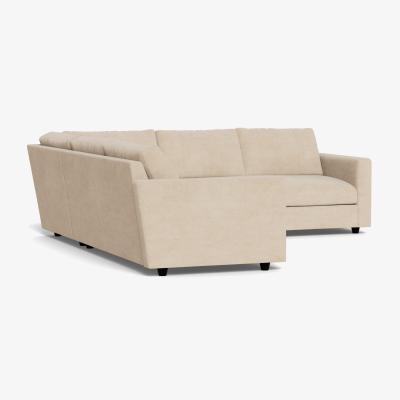 Heal's Heal's Nimbus II Large Corner Sofa Brushed Cotton Oat - Heal's UK Furniture