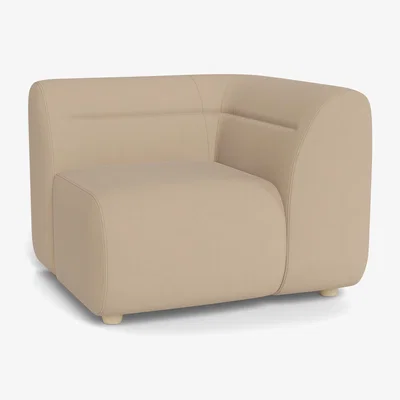 Heal's Heal's Lilli Corner Unit Right Module Capelo Linen-Cotton Bamboo Natural Beech Feet