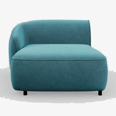 Heal's Heal's Aurelie Chaise Module LHF Smart Luxe Velvet Airforce Blue
