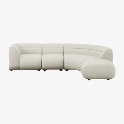 Heal's Heal's Lilli Right Hand Facing Curved Chaise Sofa