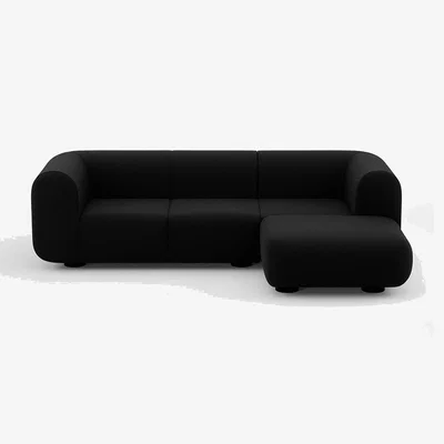 Heal's Tom Dixon Plump Corner sofa Hallingdal 0190