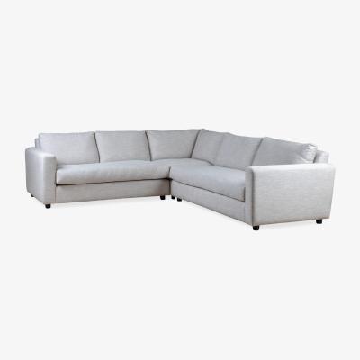 Heal's Heal's Nimbus II Large Corner Sofa Smart Luxe Velvet Midnight - Heal's UK Furniture