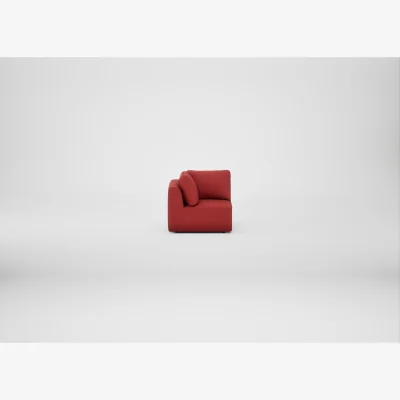 Heal's Heal's Morven Corner Unit Melton Wool Red Oxide