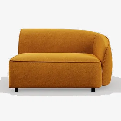 Heal's Heal's Aurelie Large Corner Module RHF Smart Luxe Velvet Cognac