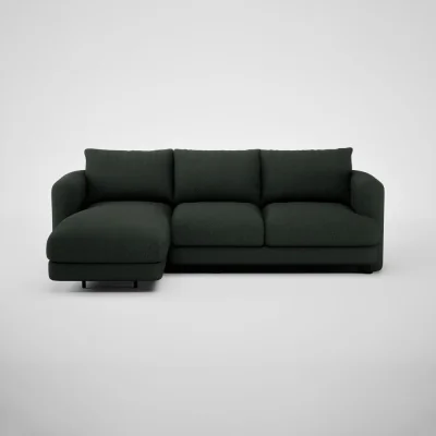 Heal's Heal's Rafi Left Hand Facing Chaise Sofa Smart Cotton Linen Celestial